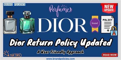 dior warranty policy jewellery|dior couture return policy.